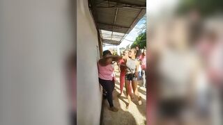 A Group Of Angry Women Beat Up A Fat Woman » Uncensored Video