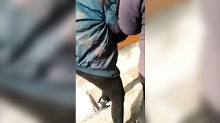 A Woman Slowly Disappears After Being Stabbed