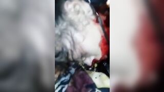 A Woman Gasps Violently As Her Throat Is Slashed » Uncensored V