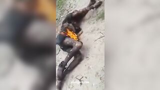 Another Suspected Thief Burned Alive » Uncensored Video