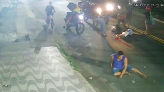 18-year-old Girl Fell Off Motorcycle On The Street