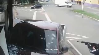 An Assassin Shot Through A Car At Close Range