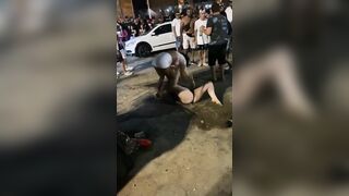 A Witness Breaks Up A Random Fight Between Two Women