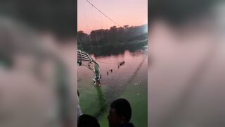 Cable-stayed Bridge Collapse In India 
