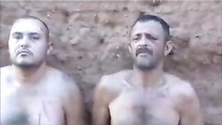 A Classic Of The Genre. Mexican Drug Cartel Members Behead Two Men