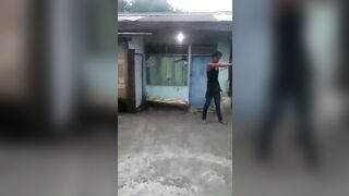 Drunk Idiot Breaks Glass With His Hand, Bleeds To Death