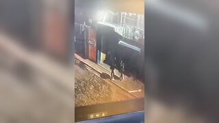 Man Kills Woman In Street With Big Stick 