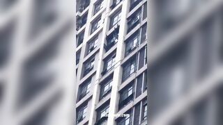 The Guy Jumped Off A Skyscraper. China 