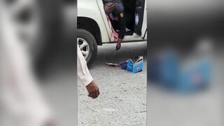 Gang Of Assassins Execute Security Guard During Traffic Control