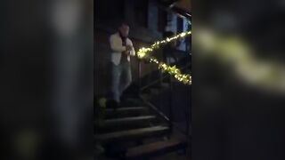 Karen Punched And Kicked By R Sparta Restaurant Owner