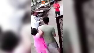 Man Brutally Attacks His Dog And Puppy With Metal Pole