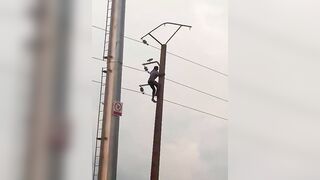 Man Attempted Electrocution