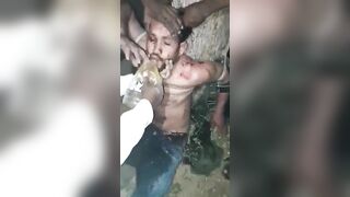 Man Tied To Tree And Forced To Drink