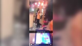 Popeyes Employees Take A Woman To The Hospital After She Is Discharged