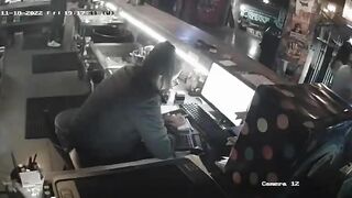 Robbers Who Broke Into A Restaurant Tried To Shoot A Woman