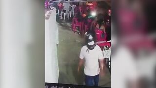 Shocking Cold-blooded Murder In Front Of A Bar (Action And Consequences