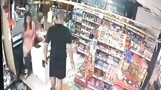 Shopkeeper Shoots Drug Addict With Shotgun 