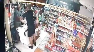 Shopkeeper Shoots Drug Addict With Shotgun 