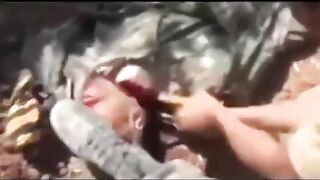 Taliban Chops Off Syrian Soldier's Head With Saw