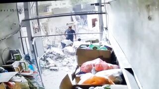 Video Captures Moment Israeli Airstrike Destroys Al-Shorouk