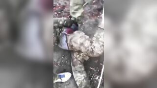 War Is Hell... A Ukrainian Soldier Has His Penis Removed By Box Cutt