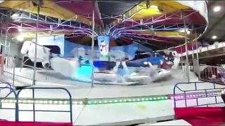 Another Amusement Park Ride Breaks Down While People Are Riding It