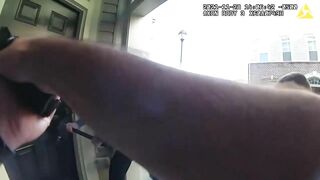 Body Camera Footage Of Police Shooting Man With Knife