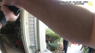 Body Camera Footage Of Police Shooting Man With Knife