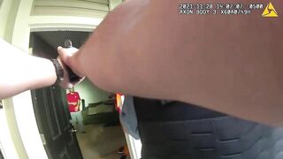 Body Camera Footage Of Police Shooting Man With Knife