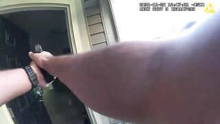 Body Camera Footage Of Police Shooting Man With Knife