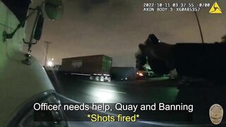 Body Camera Shows LAPD Officer Shooting Suspect After Pulling Out G