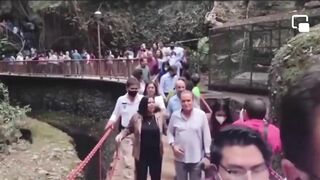 Pedestrian Bridge Collapses During Opening In Mexico, Killing Dozens