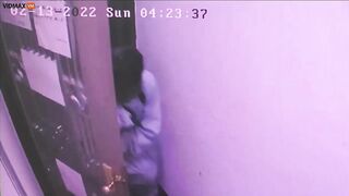 Terrifying Incident Of Man Randomly Chasing Asian Man Captured On CCTV