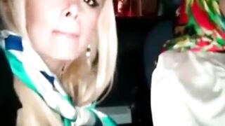 Iranian Woman Crashes Car While Singing In Selfie Video