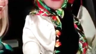 Iranian Woman Crashes Car While Singing In Selfie Video