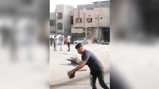 The Aftermath Of The Motorcycle Bombings In Iraq (all Angles) D