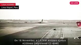 LATAM Airlines Airbus A320neo Accident, (different Angle) T