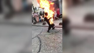 Man Sets Himself On Fire At Tourist Attraction In Istanbul