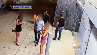 Man Punches Security Guard In The Face!