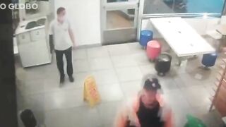 A McDonald's Employee Is Serving A Prison Sentence. Beaten And Shot By Customer