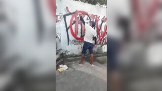 Never Paint Graffiti On A Rival Ghetto's Damn Wall