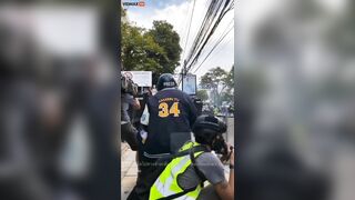 Latest Footage Released Of November 14 Protests In Thailand