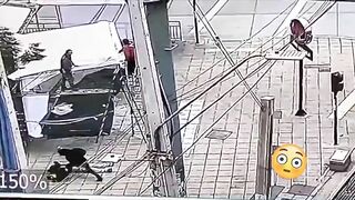 Robbed While Crossing The Road And Brutally Stabbed In The Face