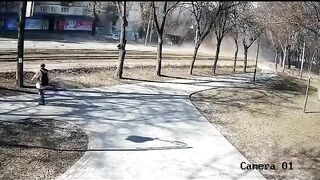 Russian Rocket Hits Bus Full Of Civilians Directly