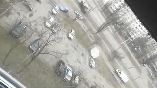 Russian Soldiers Ambushed In Kyiv Parking Lot