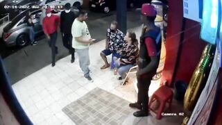Brutal Execution In Nightclub Captured On CCTV+