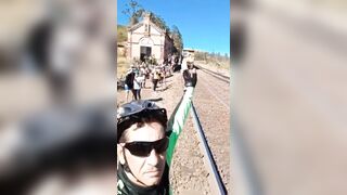 Man Hit By Train While Taking Selfie