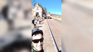 Man Hit By Train While Taking Selfie