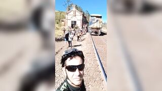 Man Hit By Train While Taking Selfie