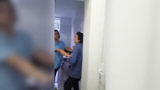 Sick Video Shows Pensioner Punched In Face By Janitor Wheel